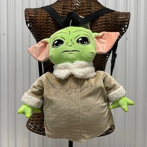 NWT officially licensed Disney Star Wars Plush Grogu Mini Backpack, Adjustable